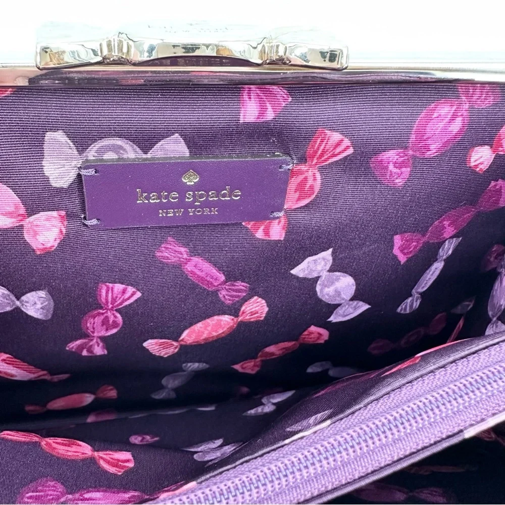 Kate Spade New York Candy Shop Wrapper Sweet Candy Box Novelty Clutch